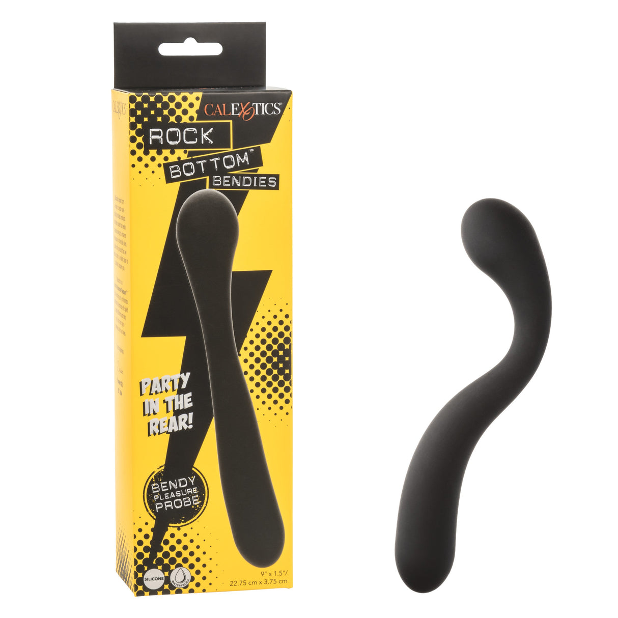 CalExotics - Rock Bottom Bendies Pleasure Flexible Silicone Prostate Probes – product view 8