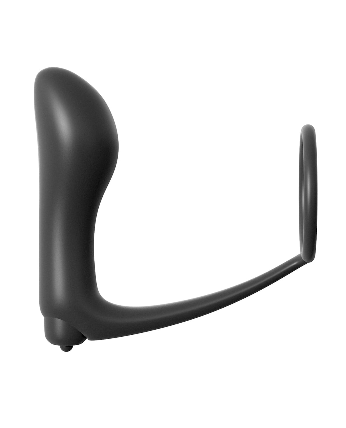 Pipedream - Anal Fantasy Ass-Gasm Vibrating Silicone Cock Ring & Anal Plug (Black) – product view 3