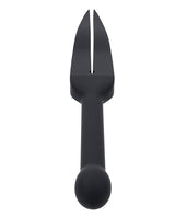 Sportsheets - Edge Silicone Tawse Double Tail Impact Paddle (Black) – product view 6