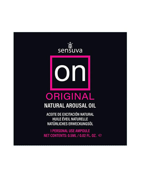 Sensuva - ON Original External Arousal Oil Ampoule – product image