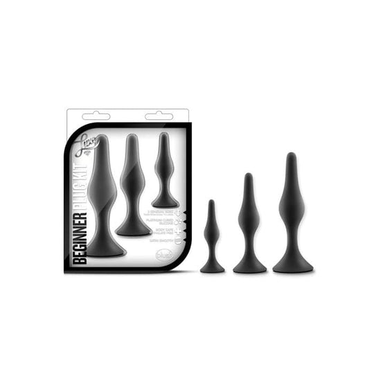 Blush Novelties - Luxe Beginner Anal Plug Kit (Black)