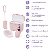 Blush Novelties - Play With Me Wanderlust 4 Piece Vibrator Set (Pink) BN1162 CherryAffairs