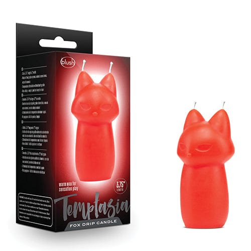 Blush Novelties - Temptasia Fox Drip Massage Candle (Red)    Massage Candle