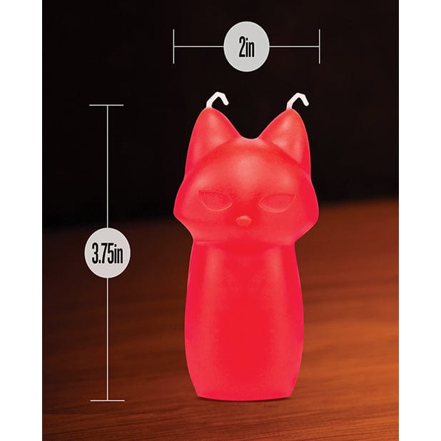 Blush Novelties - Temptasia Fox Drip Massage Candle (Red)    Massage Candle