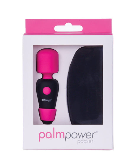 BMS Factory - PalmPower Pocket Rechargeable Mini Wand Vibrator (Pink) BMS1026 CherryAffairs
