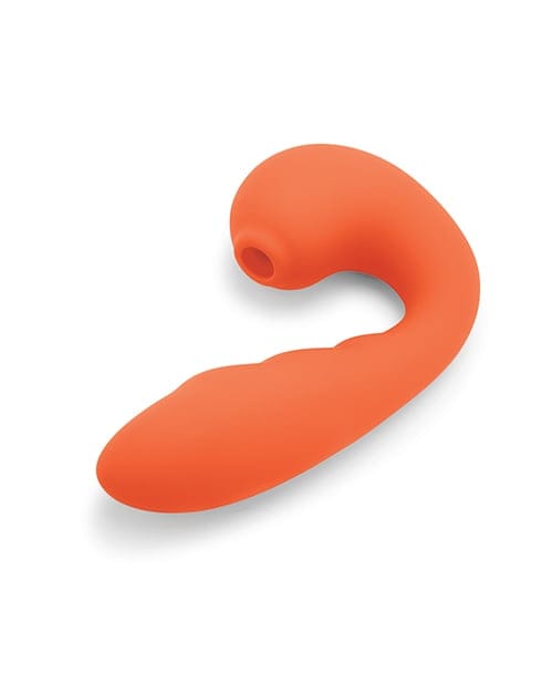 Bodywand - 4 Play Suck & Buzz Clitoral Vibrator (Orange) BW1030 CherryAffairs