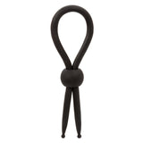 CalExotics - Alpha Liquid Silicone Adjustable Lasso Cock Ring (Black) CE2181 CherryAffairs