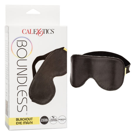 CalExotics - Boundless Padded Blackout Sensory Eye Mask (Black) CE2188 CherryAffairs