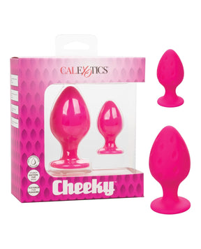 CalExotics - Cheeky Silicone Anal Plug (Pink) CE2249 CherryAffairs
