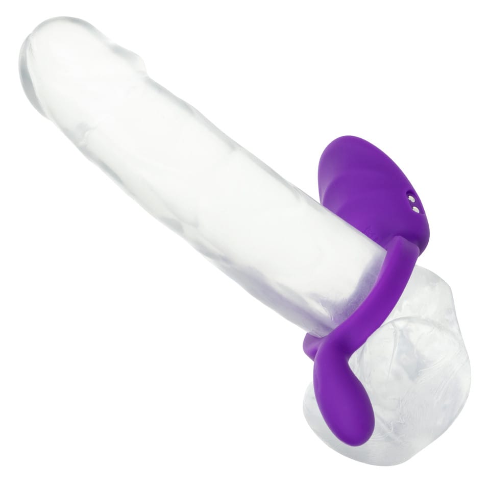 CalExotics - Closer Ring Passion Rechargeable Vibrating Cock Ring (Purple) CE2150 CherryAffairs