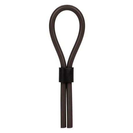 CalExotics - Silicone Stud Adjustable Lasso Cock Ring (Black) CE2200 CherryAffairs