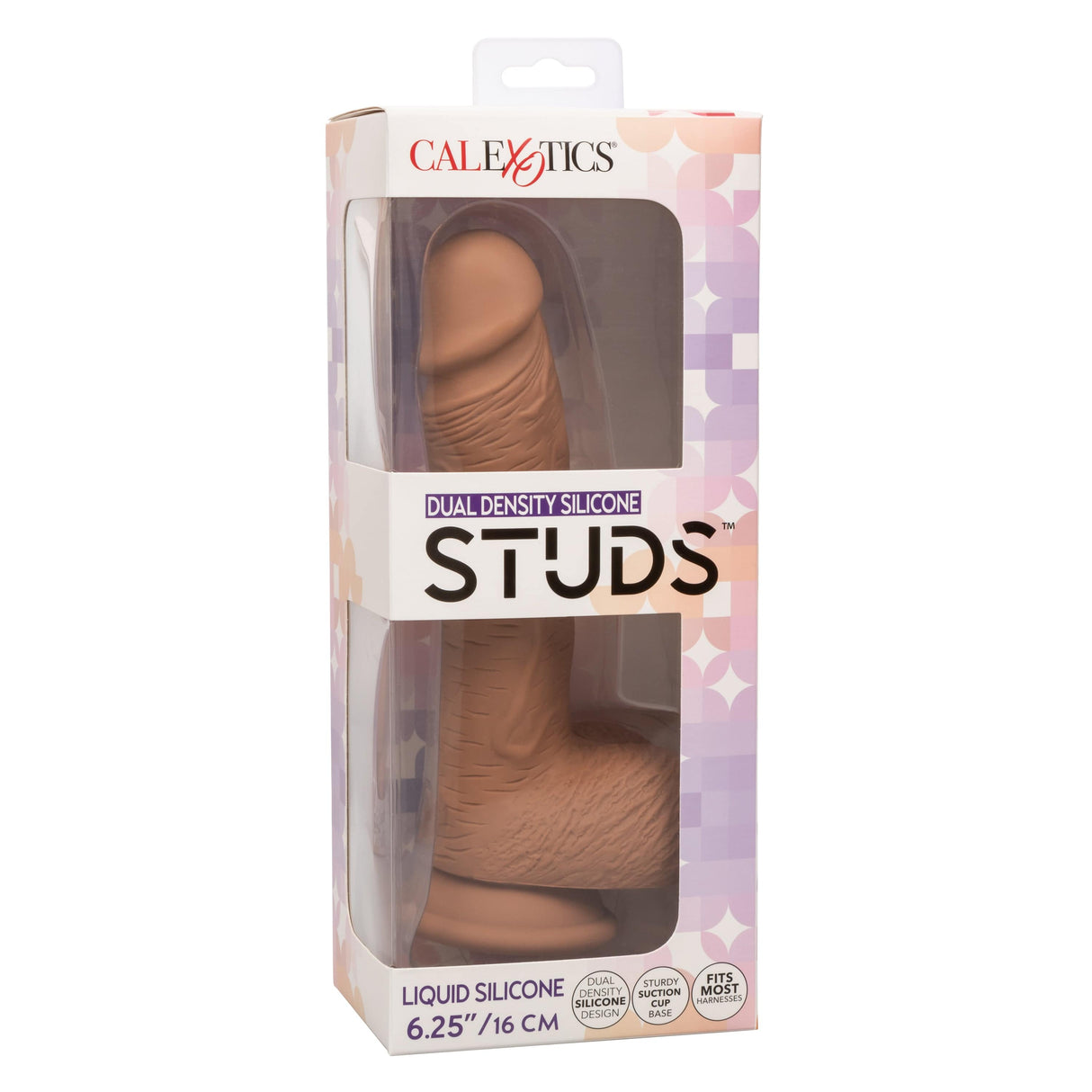 California Exotics - Dual Density Silicone Studs Realistic Dildo CherryAffairs