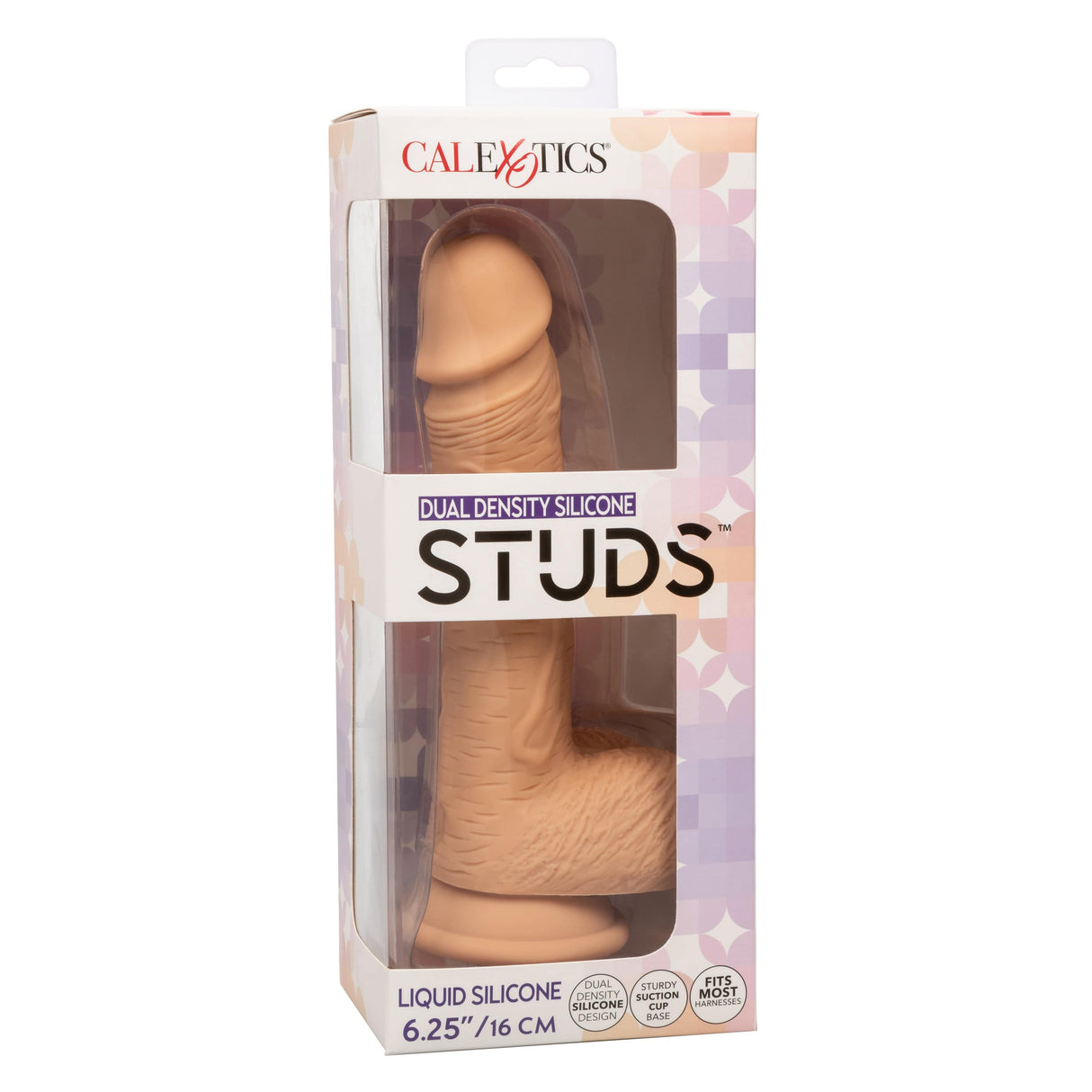 California Exotics - Dual Density Silicone Studs Realistic Dildo CherryAffairs