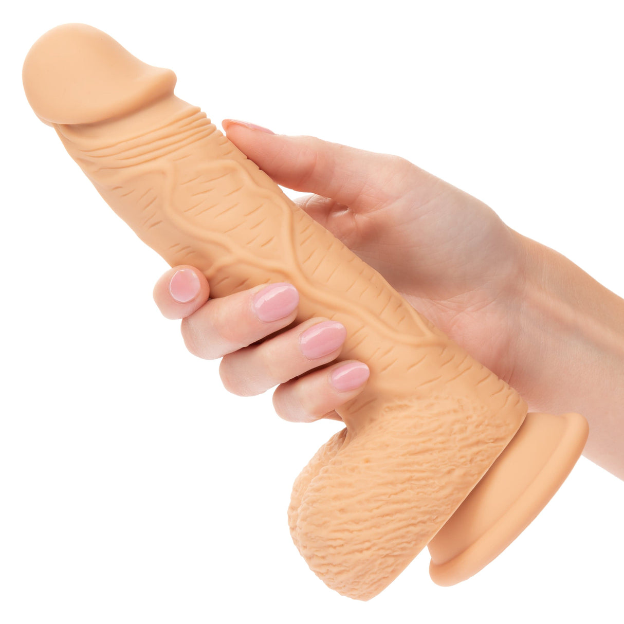 California Exotics - Dual Density Silicone Studs Realistic Dildo CherryAffairs