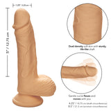 California Exotics - Dual Density Silicone Studs Realistic Dildo CherryAffairs