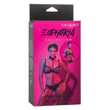 California Exotics - Euphoria Collection Chain Halter Collar and Leash (Black) CE2067 CherryAffairs