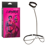 California Exotics - Euphoria Collection Chain Halter Collar and Leash (Black) CE2067 CherryAffairs