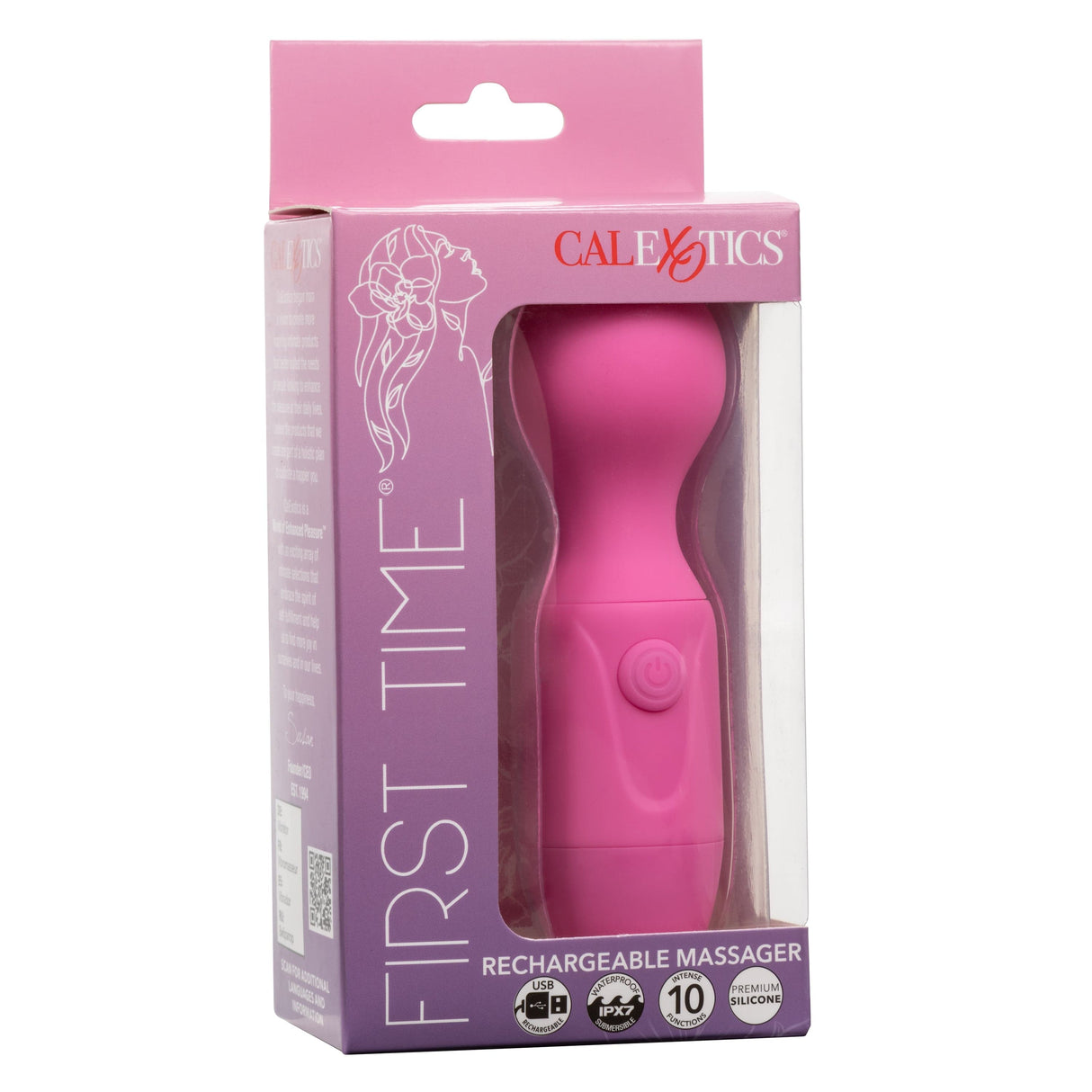 California Exotics - First Time Rechargeable Mini Wand Massager CherryAffairs