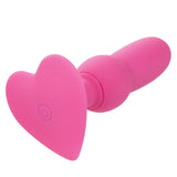 California Exotics - First Time Vibrating Beaded Probe Anal Plug (Pink) CE2060 CherryAffairs