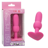 California Exotics - First Time Vibrating Beaded Probe Anal Plug (Pink) CE2060 CherryAffairs