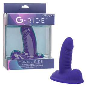California Exotics - G Ride Thrill Ride Vibrator (Purple) CE2123 CherryAffairs