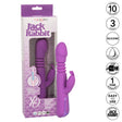 California Exotics - Jack Rabbit Elite Thrusting Rabbit Vibrator (Purple) CE2031 CherryAffairs