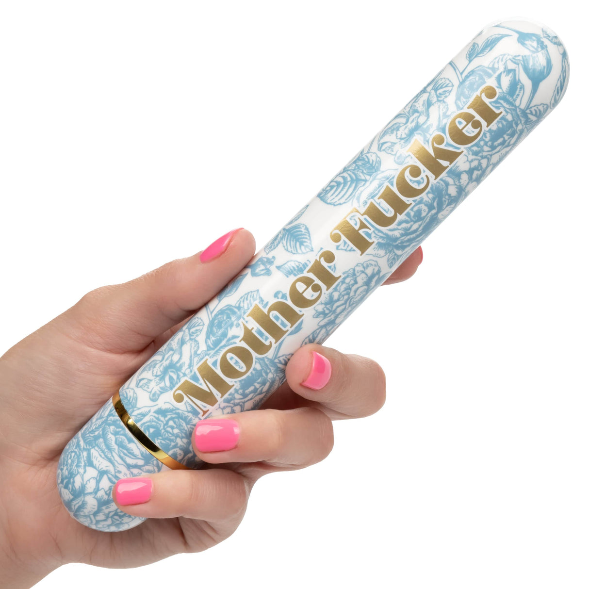 California Exotics - Naughty Bits Mother Fucker Personal Vibrator (Blue) CE2032 CherryAffairs