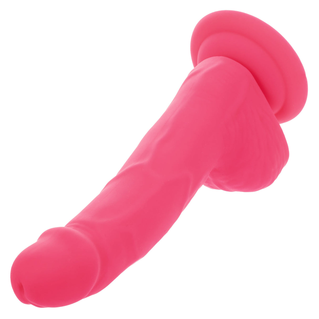 California Exotics - Neon Silicone Studs Realistic Dildo 6" CherryAffairs