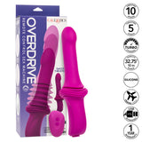 California Exotics - Overdrive Remote Control Sex Machine Smooth Thruster (Pink) CE2118 CherryAffairs