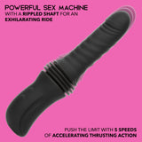 California Exotics - Overdrive Remote Control Sex Machine Thrusting Vibrator (Black) CE2122 CherryAffairs