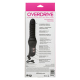 California Exotics - Overdrive Remote Control Sex Machine Thrusting Vibrator (Black) CE2122 CherryAffairs