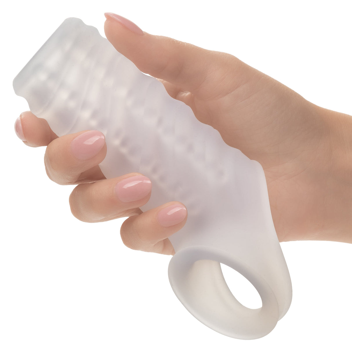California Exotics - Performance Maxx Liquid Silicone Reversible Sleeve CherryAffairs