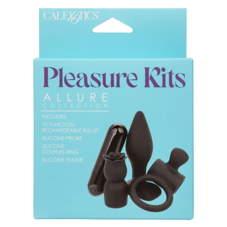 California Exotics - Pleasure Kits Allure Collection Couples Set (Black) CE2131 CherryAffairs