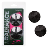 California Exotics - Radiance Round Pasties Nipple Covers (Black) CE2017 CherryAffairs