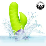 California Exotics - Rave Dragon G Rabbit Vibrator (Green) CE2112 CherryAffairs