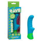 California Exotics - Rave Ridged G Spot Vibrator (Blue) CE2113 CherryAffairs