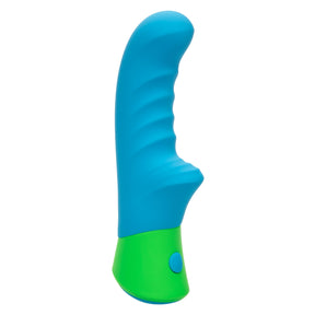 California Exotics - Rave Ridged G Spot Vibrator (Blue) CE2113 CherryAffairs