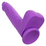 California Exotics - Rechargeable Gyrating and Thrusting Silicone Studs Realistic Dildo with Balls 9.5" (Purple) CE2045 CherryAffairs