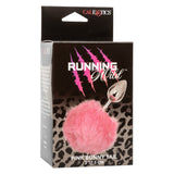 California Exotics - Running Wild White Bunny Tail Metal Anal Plug CherryAffairs