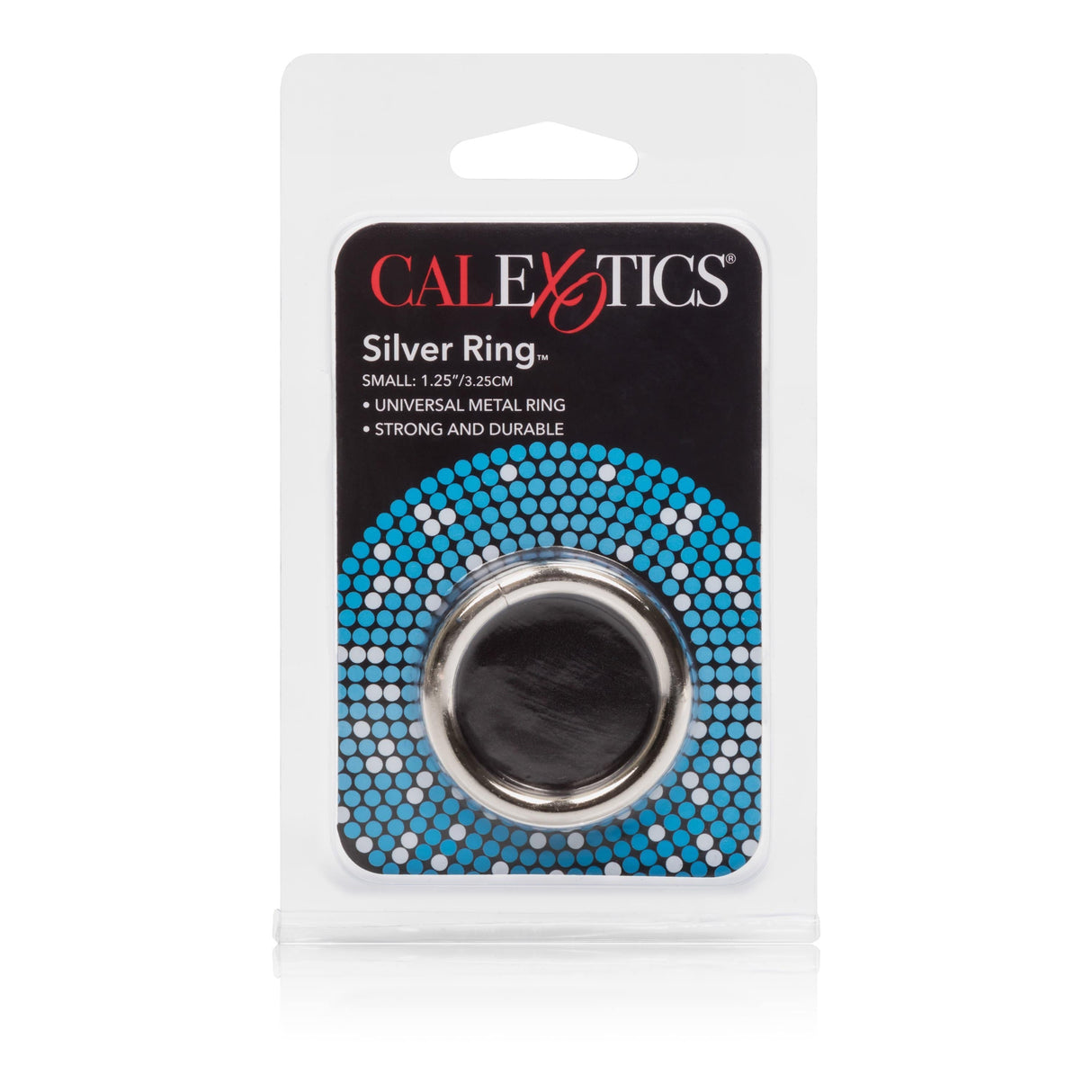 California Exotics - Silver Metal Cock Ring CherryAffairs