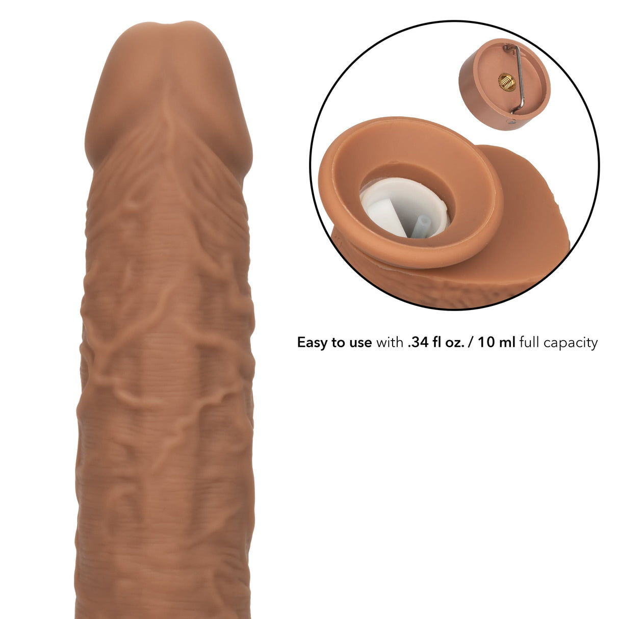 California Exotics - Squirting Fuck Stick Silicone Realistic Dildo Vibrator CherryAffairs