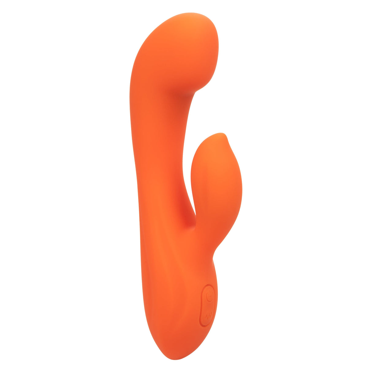 California Exotics - Stella Liquid Silicone Dual G Rabbit Vibrator (Orange) CE2020 CherryAffairs