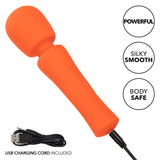 California Exotics - Stella Liquid Silicone Mini Wand Massager (Orange) CE2018 CherryAffairs