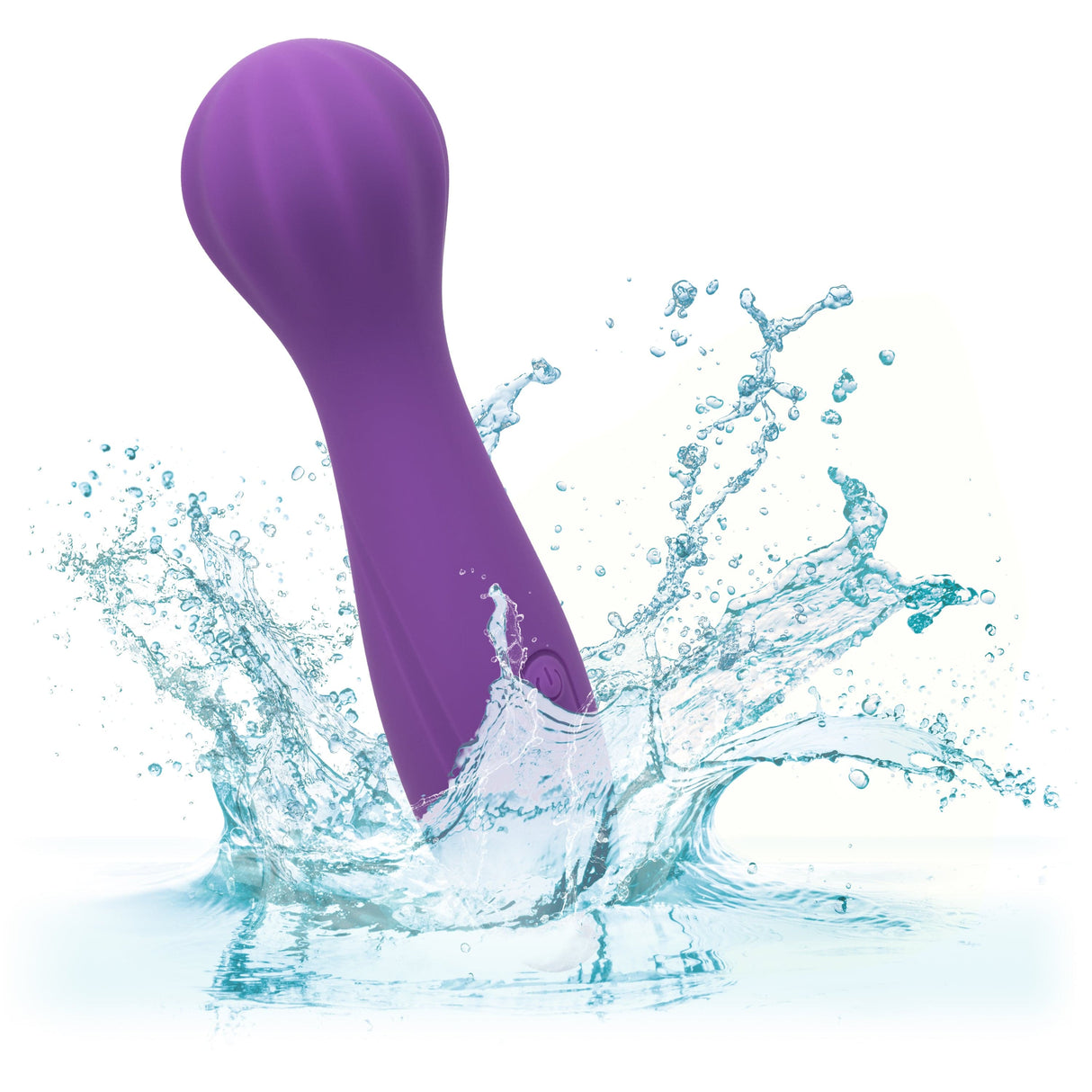 California Exotics - Stella Liquid Silicone O Wand Massager (Purple) CE2019 CherryAffairs