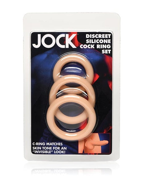 Curve Novelties - Jock Silicone Cock Ring Set of 3 CN1013 CherryAffairs