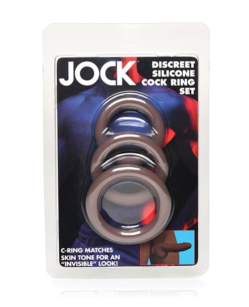 Curve Novelties - Jock Silicone Cock Ring Set of 3 CN1012 CherryAffairs