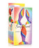 Curve Novelties - Simply Sweet Rainbow Silicone Anal Plug Set CN1014 CherryAffairs