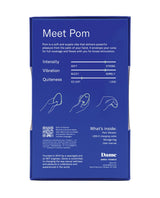 Dame - Pom Flexible Clitoral Vibrator (Blue) DP1011 CherryAffairs