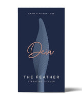 Deia - The Feather Rechargeable Clitoral Vibrator (Blue) DEI1001 CherryAffairs
