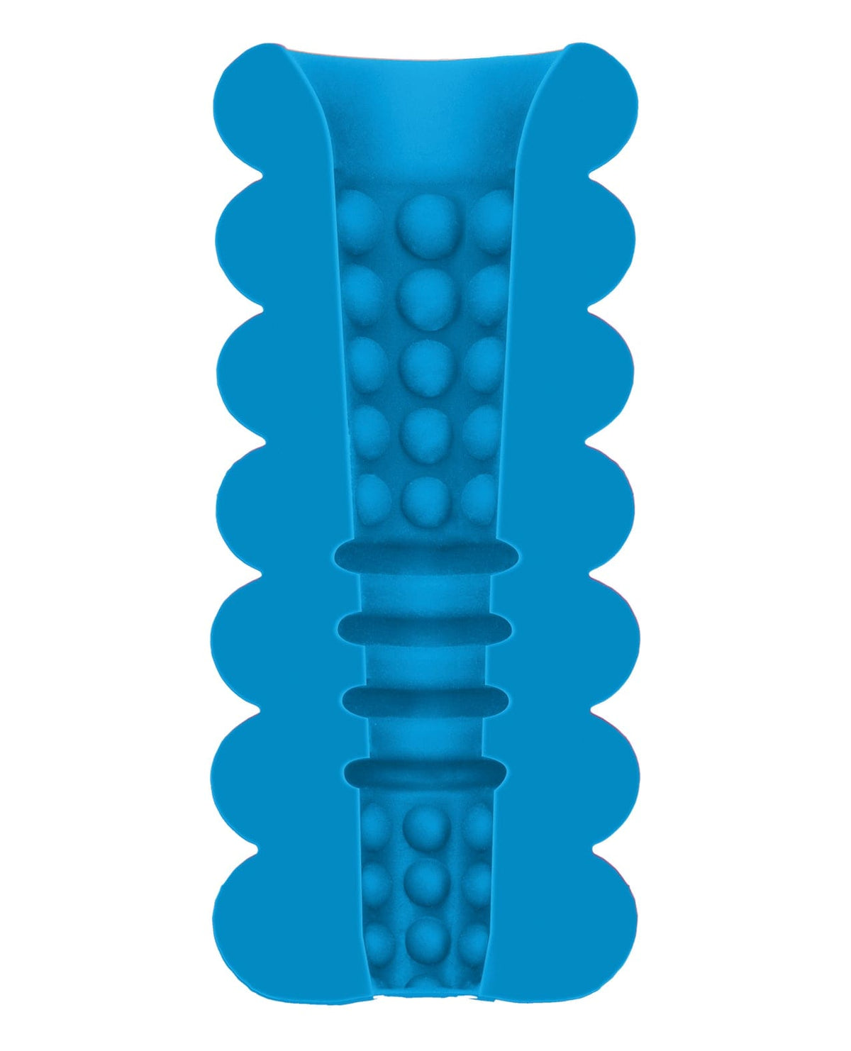 Doc Johnson - Mood Thrill Triple-Texture Masturbator (Blue) DJ1223 CherryAffairs